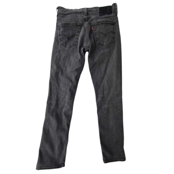 Levis Big E Skater Grunge Goth Alternative Punk Gray Womens Sz 31 Skinny Jeans - Picture 2 of 6